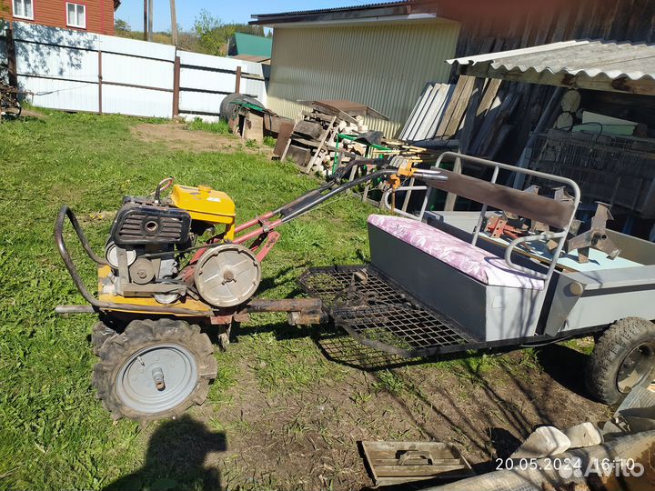 Мотоблок с прицепом бу