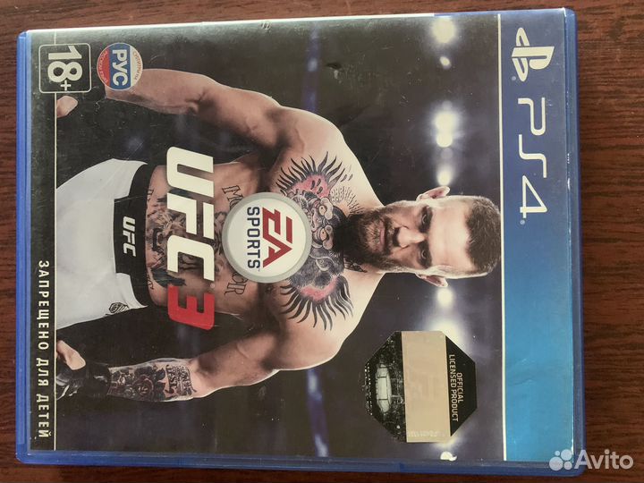 Игры для Ps4 UFC3