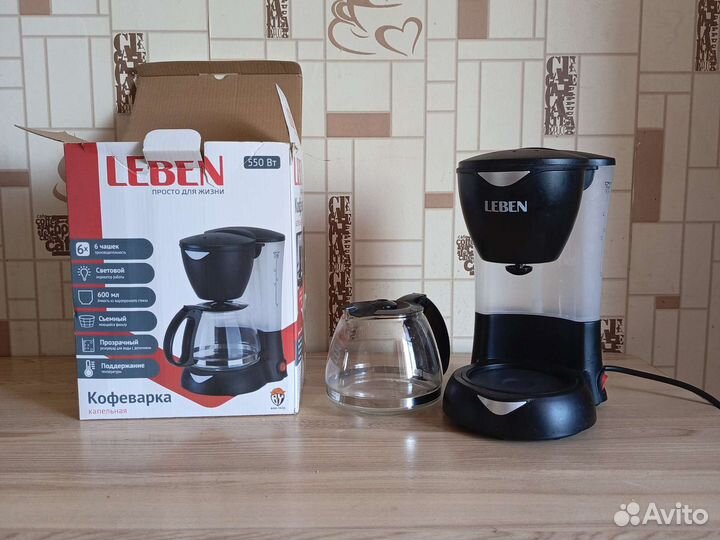 Кофеварка Leben