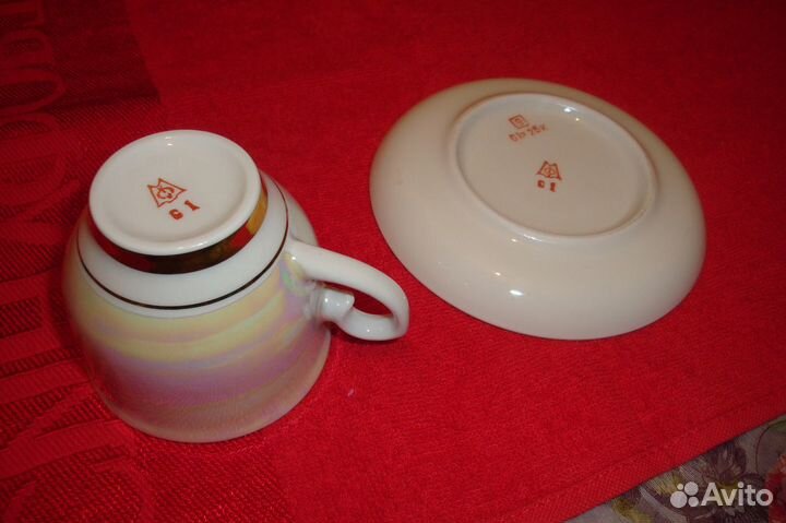Кофейный набор - тонкий фарфор