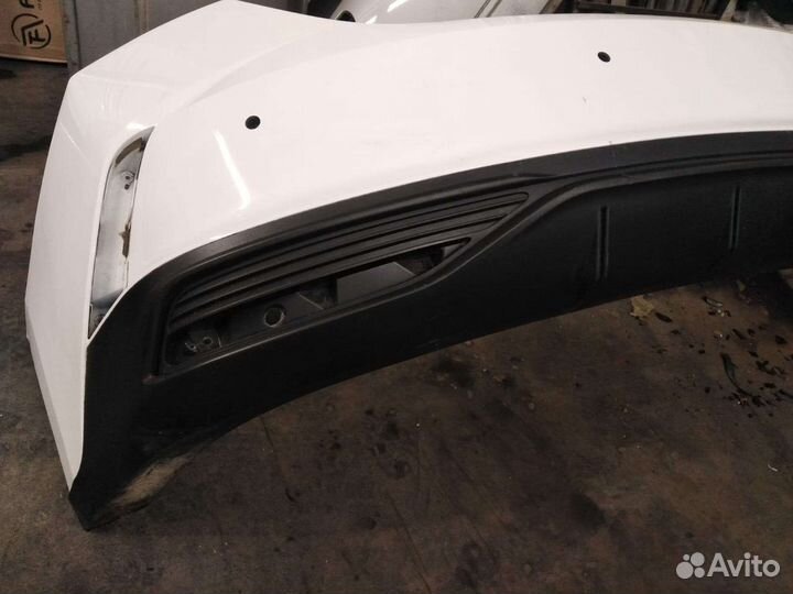 Задний бампер hyundai solaris рестайлинг 2020