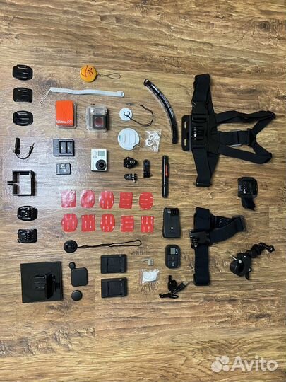 Gopro комплектующие, аксессуары, крепления