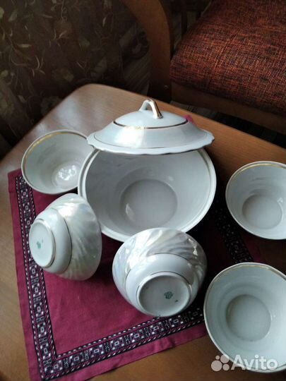 Набор столовый.фарфор. СССР