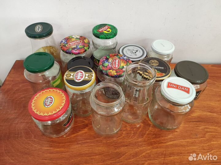 Банки стеклянные бу