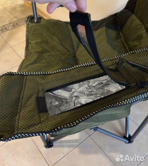 Кресло с чехлом до 200кг тактический+ термобокс