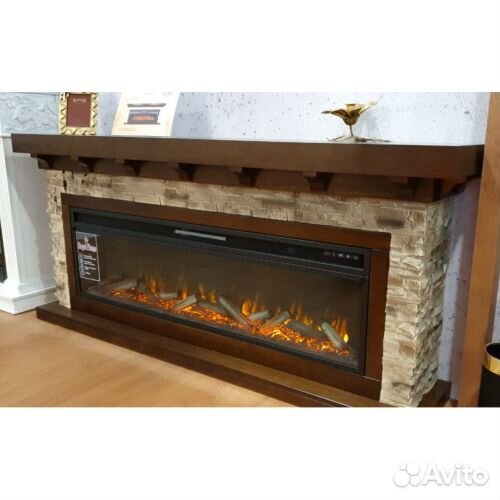 Электрический камин от 88см до 220см очаг линейный