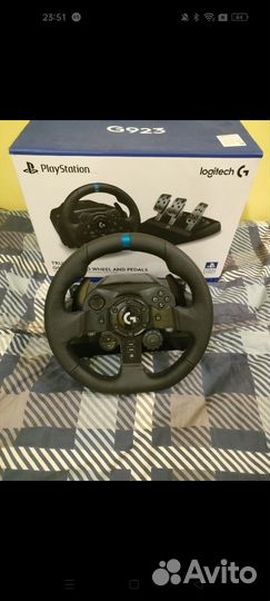 Руль logitech g923+кпп