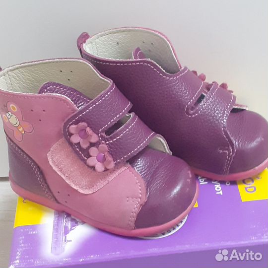 Ботиночки на первый шаг скороход