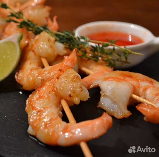 Креветки королевские в розницу