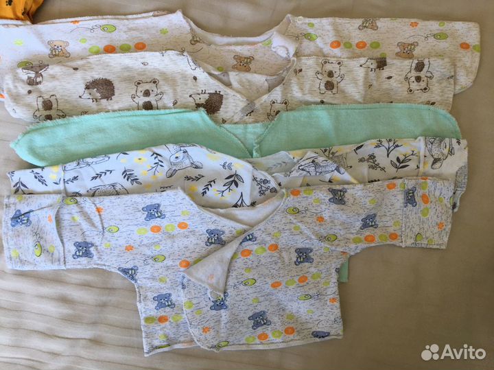 Распашонки для новорожденных 5 шт