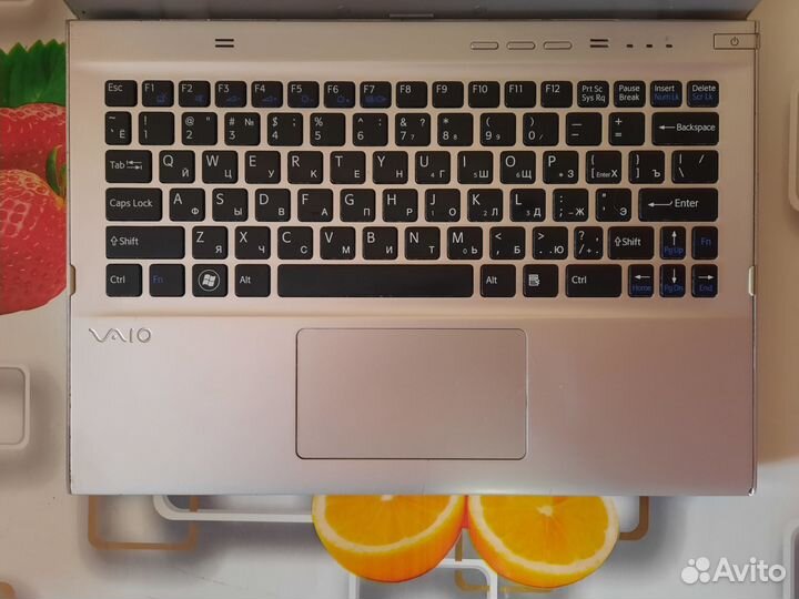 Мощный ультрабук Sony на core i7, 12 гб оперативки