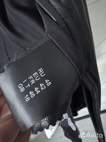 Кожаная куртка косуха Снежная королева