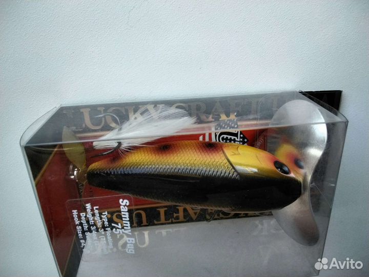 Японский кроулер Lucky Craft Sammy Bug 75 (23.0 г)