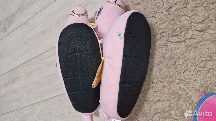 Домашние тапочки Единорожки