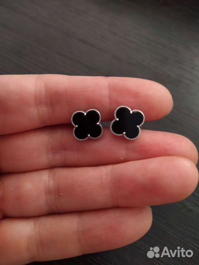 Серьги серебро