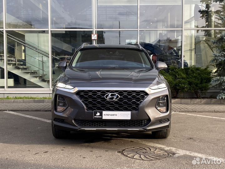 Hyundai Santa Fe 2.2 AT, 2018, 15 100 км