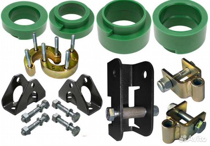 Лифт комплект подвески Нива/шнива 45мм, полиуретан