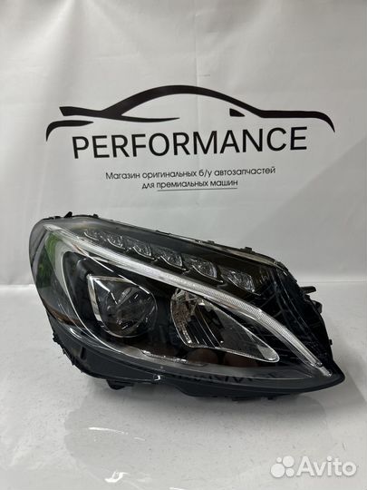 Правая фара дорестайлинг LED Mercedes W205