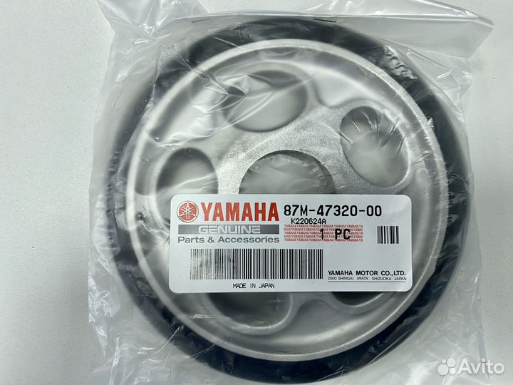 Ролик трака снегохода yamaha 87M4732000