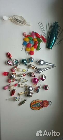 Елочные игрушки СССР