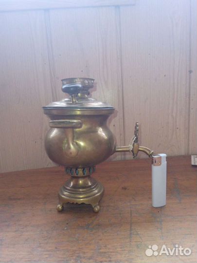 Самовар угольный старинный