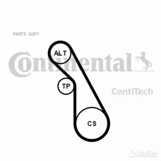Contitech 5PK940K1 CT-5PK940K1 ремкомплект но\ Ope