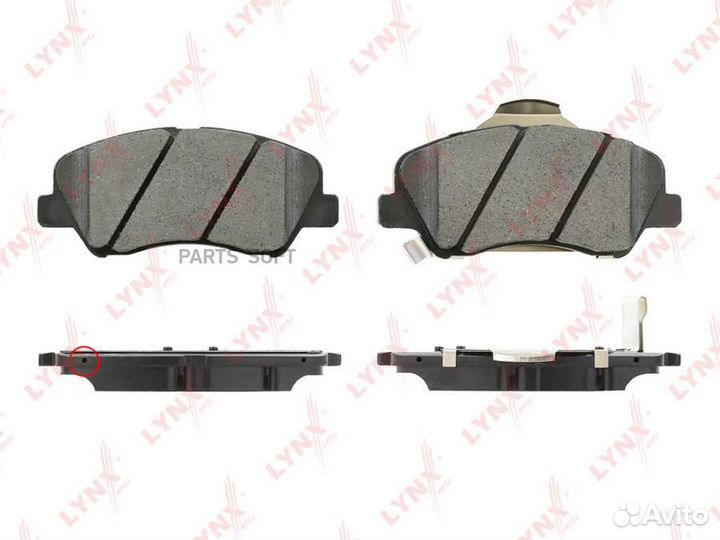 Колодки тормозные BD3636