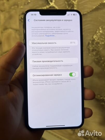 iPhone Xs Max, 256 ГБ