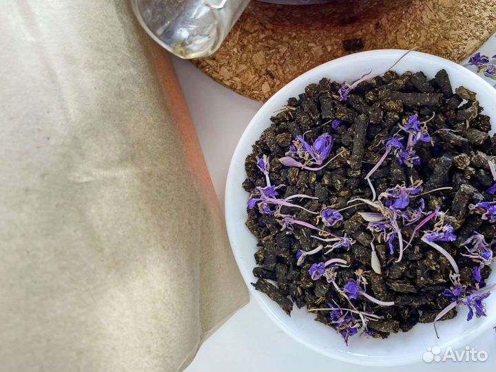 Иван-чай с цветами 0,5кг свежий 2O23 год, кипрей