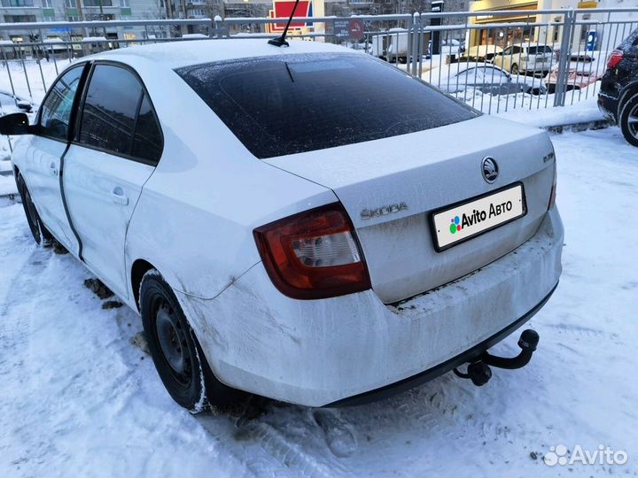 Skoda Rapid 1.6 AT, 2017, 107 000 км