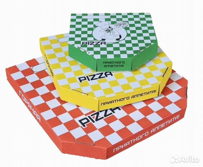 Коробки для пиццы и пирогов с вашим логотипом