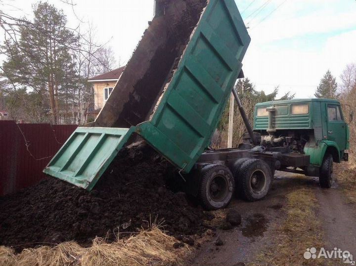Чернозем / грунт плодородный с доставкой