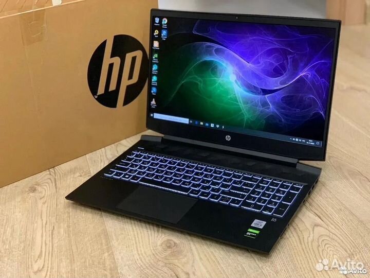 Топ HP Gaming core i5-10300H 16Gb GTX 1650 SSD 512