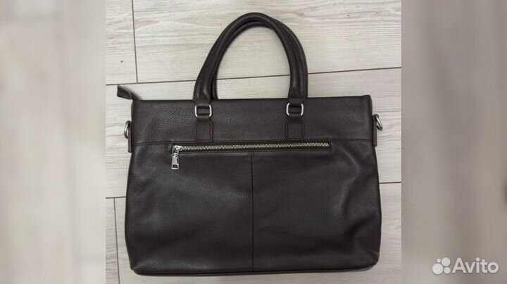 Кожанная сумка мужская Francesco Donni