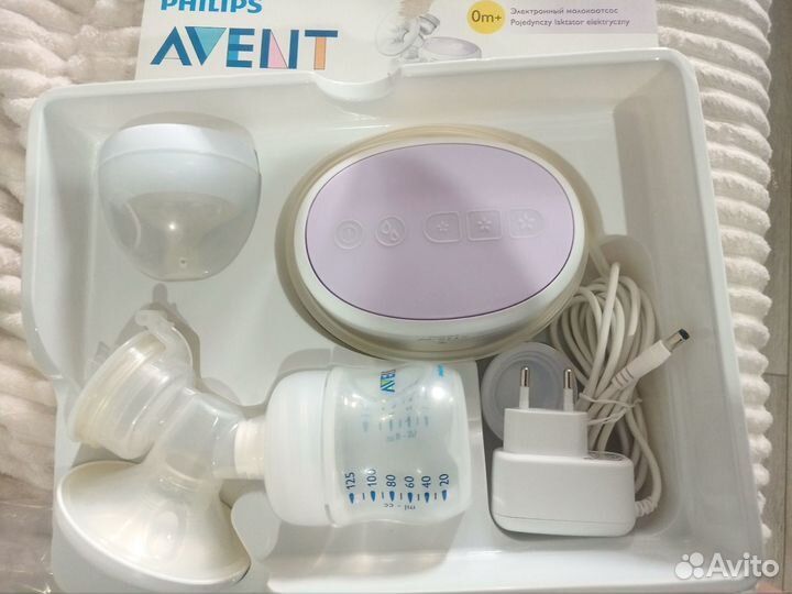 Молокоотсос avent электрический