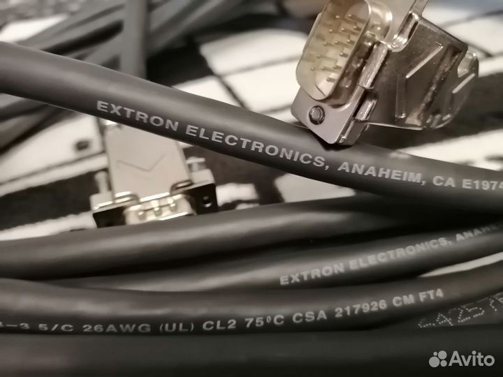 Кабель для проектора VGA Extron 9 м E1974484-3