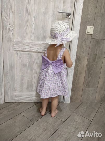Платье новое для девочки летнее, в детский сад