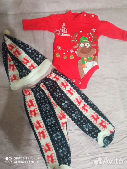 Новогодний костюм для малыша