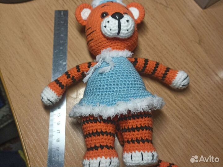 Игрушки вязаные интерьерные