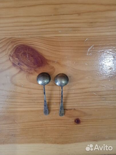 Ложка для соли серебро