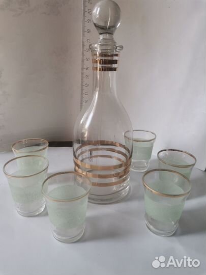 Штофы и графины СССР