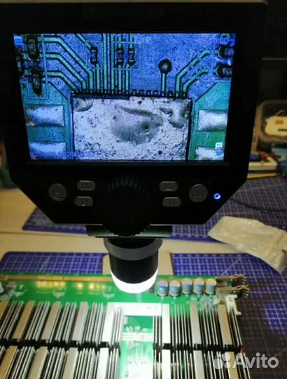 Цифровой микроскоп для пайки