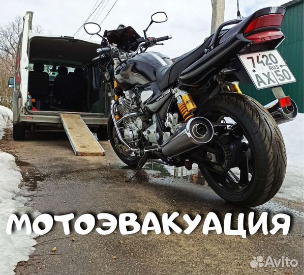 Мотоэвакуатор; Сопровождение