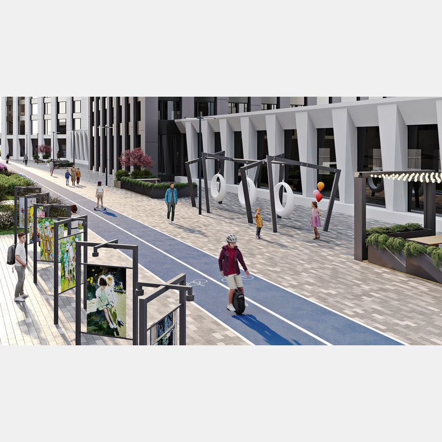 2-к. квартира, 52,7 м², 13/16 эт.