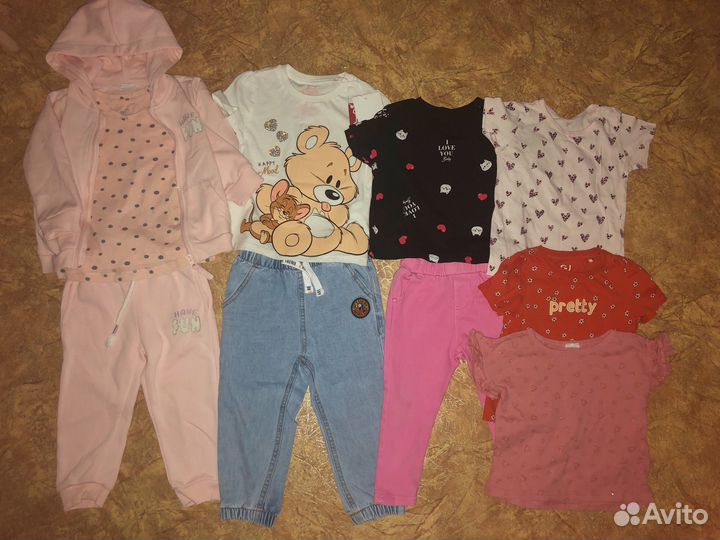 Детские вещи пакетом на девочку