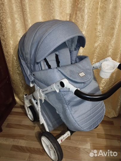 Коляска 2 в 1 adamex luciano