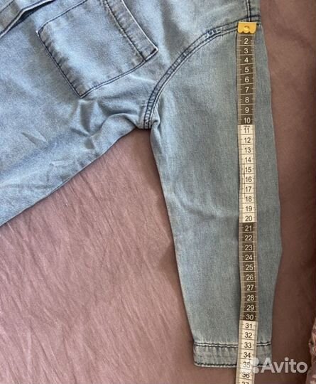 Рубашка джинсовая детская новая zara