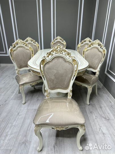 Столы и стулья. Обеденный комплект