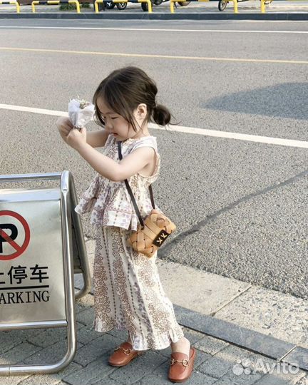 Летний костюм для девочки