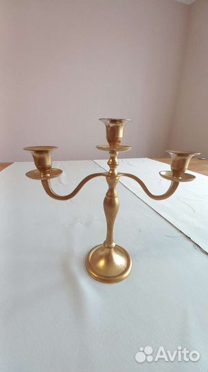 Подсвечник бронза